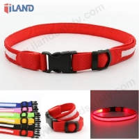 7BB101LED Safety Waist Belt, Red