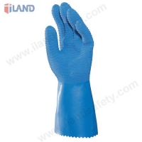 Latex Coated Gloves, Gauntlet Cuff