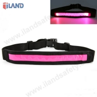 7BB125LED Safety Waist Belt, Pink