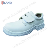White Safety Shoes, Hook &amp; Loop