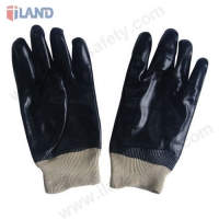 PVC Coated Gloves, Black