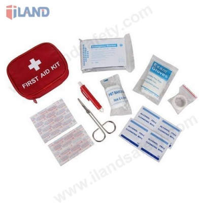 7FA011, 17PCS First Aid Kit