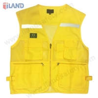 Utility Vest, Yellow