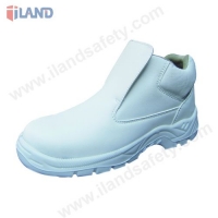 White Safety Shoes, Pad Collar