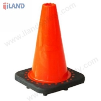 PVC Traffic Cone, Orange/Black