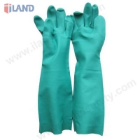46CM Nitrile Chemical Resistant Gloves, Lengthen, Sandy finish