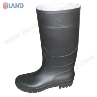 PVC Work Boots, Black