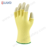 Fingerless Cut Resistant Gloves, 7 Guage