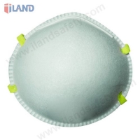 Moulded conical particulate respirator