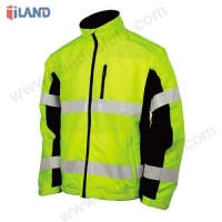3 layer Hi-Visibility softshell jacket, waterproof and breathable