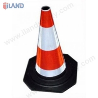 Traffic Cone, Synthetic &amp; Virgin Rubber