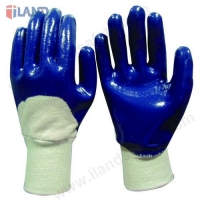 Nitrile Coated Gloves, Open Back, Jersey Liner