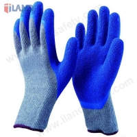 Foam Latex Coated Gloves, Thumb Coating