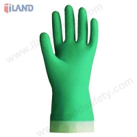 Nitrile Chemical Resistant Gloves, Flocklined
