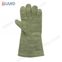 Heat Resistant Gloves, Aramid &amp; Carbon Fabric, Reinforced Palm