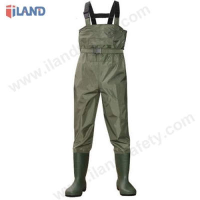 Nylon Chest Wader with Chest Pocket and Waist belt
