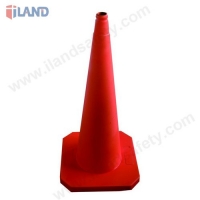 Rubber Traffic Cone, Red