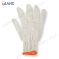 Knit Gloves, White, 13 Guage