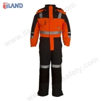 Safety Coverall, Hooded