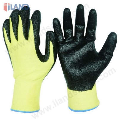 Cut Resistant Gloves, Nitrile Coated