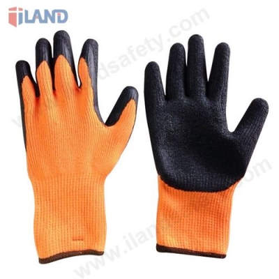 Latex Coated Winter Gloves